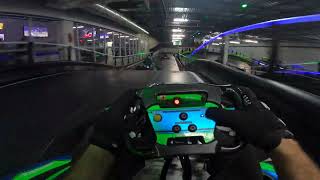 Full Race at Andretti Kart Center Orlando gopro [upl. by Nylcsoj]