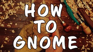 How To Wood Carve A GNOME  Start To Finishing Woodcarving [upl. by Syck]