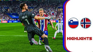 SLOVENIA VS NORWAY MATCH HIGHLIGHTS  National League [upl. by Sanders557]