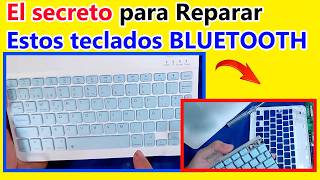 💥 REPARAR TECLADO BLUETOTH 🔴teclado loco se activan las teclas [upl. by Bogey]