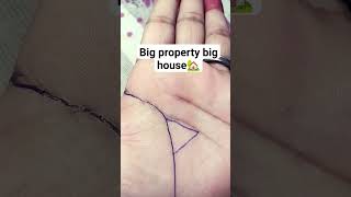 Big Property Big House Signs in Hand  palmistry  astrology palmistry astrology ytshorts [upl. by Meghann]