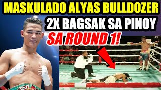 BATOBATO ALYAS BULLDOZER HINDI UMUBRA SA PINOY  2X BAGSAK SA ROUND 1 [upl. by Saville]