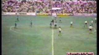 Maradona lobs the keeper from the HALF OF THE PITCH [upl. by Airpal]