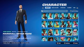 Fortnite Locker Tour 811  Skins [upl. by Ayiak969]