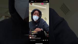 playing unreleased music “ice cream”  ari lennox ig live [upl. by Jacky]