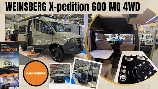 WEINSBERG Xpedition 600 MQ 4WD [upl. by Solohcin]