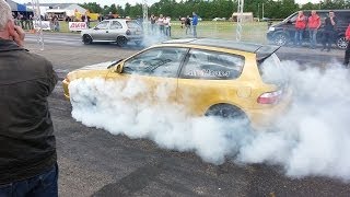 10sec run Goldy civic Turbo  Maruli van Haastert [upl. by Anits]