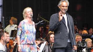 Andrea Bocelli amp Olga Szomańska  Vivere Jak mam żyć [upl. by Boyes]