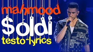 Mahmood  Soldi testo lyrics  Mahmood  Soldi live con testo Sanremo 2019 [upl. by Akla]