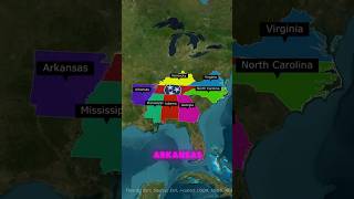 Which TWO US States Have the Most Neighbors [upl. by Anoved592]