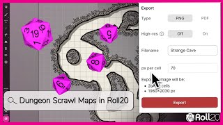 Import Your Dungeon Scrawl Maps Into Roll20 in Under a Minute [upl. by Gabi]