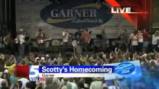 Josh Turner surprises Scotty McCreery on his stage [upl. by Anatlus148]