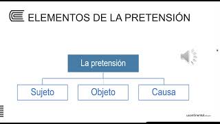 La pretensión procesal y sus elementos [upl. by Orofselet]