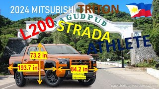 2024 MITSUBISHI TRITON  DIMESIONS  ACCESSORIES  BOSS JACOBS [upl. by Pellikka]