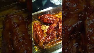 BBQ TURKEY WINGS 💯 [upl. by Lika]