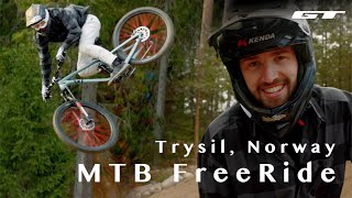 David Lieb and Friends in Norway MTB  BRage Sesh [upl. by Nohsauq]