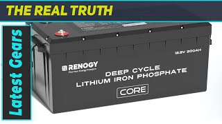 Renogy 12V 200Ah Lithium Battery Review  Longevity amp Versatility [upl. by Claudian758]