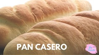 Cómo hacer pan casero rápido fácil y económico  Elu Sweets [upl. by Eikkin]