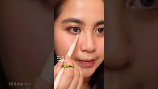 TUTORIAL CARA BIKIN AEGYO SAL ANTI GAGAL ‼️ 🤗🤗 makeuptutorial koreanmakeup makeup aegyosal [upl. by Kaia59]