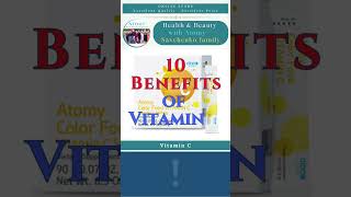 10 benefits of vitamin C  Atomy vitamin C [upl. by Langer352]