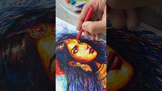 Sketching with Rs15 Sketchpens artshorts artvideos [upl. by Lukin708]