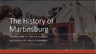 The History of Martinsburg with Chuck Copeland [upl. by Micki]