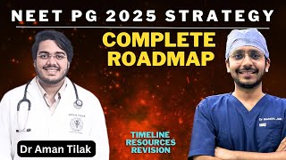 COMPLETE roadmap for NEETPG 2025 neetpg aiims [upl. by Etnohs]