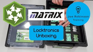 SparkyNinja and Me Unboxing the Matrix Electrical Installation 2 LK4063 Locktronics Kit [upl. by Phyl790]