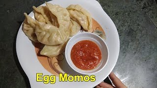 Egg momos recipe अंण्डे के मोमोस बनाना सीखे अंण्डे के मोमोस बनाने की विधि [upl. by Mima]