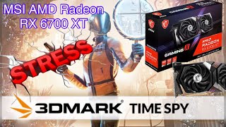 AMD Radeon RX 6700 XT Benchmark  3D Mark Time Spy Benchmarking [upl. by Faxen]