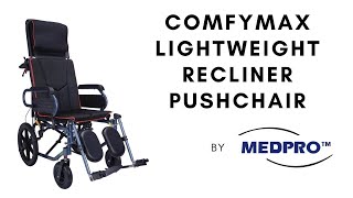 MEDPRO™ ComfyMax Lightweight Recliner Pushchair [upl. by Sivatnod916]