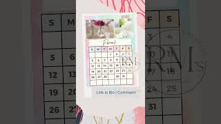 Calendar Template 2023 FREE [upl. by Ulane]