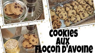 Cookies  gateaux au flocon davoine [upl. by Alfy450]