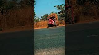 Tractor power 🔥♥️mahindra farming explorethebeautyofnature automobile [upl. by Nosirrag]