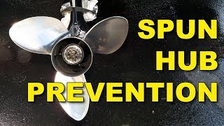 How to Prevent A Spun Hub On Your Prop  Bass Fishing [upl. by Agnimod]