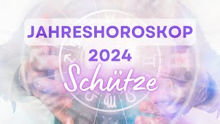 Jahreshoroskop 2024 für das Sternzeichen Schütze [upl. by Recneps195]