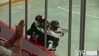 OJLL Championship Series Game 4  Orangeville Northmen vs Burlington Blaze [upl. by Odrautse]