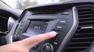 How To Set The Clock In A 2013 Hyundai Santa Fe Sport  Morries 394 Hyundai [upl. by Rokach162]