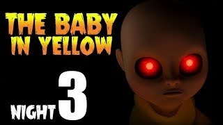 the baby in yellow ll night 3 ll 🥶🥶 trending technogamerz totalgaming tondegamer horrorstories [upl. by Cumings]