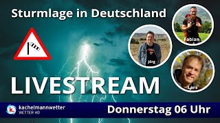 Sturmwarnung Livestream zum Sturmtief am Donnerstag [upl. by Mozart959]