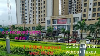 123 BHK sunteck west word sunteck Maxx World Naigaon E New project flat price sunteck west word [upl. by Cotsen]