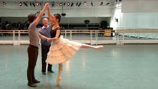 Frederick Ashtons The Two Pigeons in rehearsal – World Ballet Day 2015 [upl. by Efar]