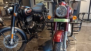 2024 New Royal Enfield Classic 350  Futures And Details Colour Options Full Review [upl. by Roinuj]