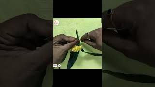 How to make Maavilai Thoranam  Maavilai Thoranam  Mango Leaf Decoration [upl. by Ignatia743]