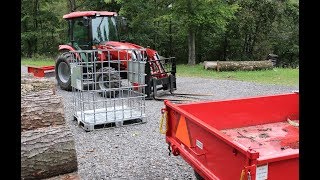 244 FIREWOOD STORAGE amp TRANSPORTATION SOLUTIONS How To IBC Totes [upl. by Derry47]