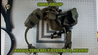 GBRS Group Assaulters Belt System V3 Review [upl. by Malchus]