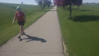 Walkingbiking trails of Brookings South Dakota part 1 [upl. by Cired]