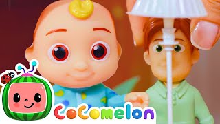 Peek a Boo  Toy Play Learning  CoComelon Nursery Rhymes amp Kids Songs [upl. by Hermine]