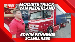 Scania R530 Pennings Transport  Mooiste Truck van Nederland 2024 [upl. by Omor]