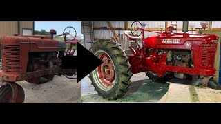 1940 Farmall M Restoration Part 2 [upl. by Udell105]